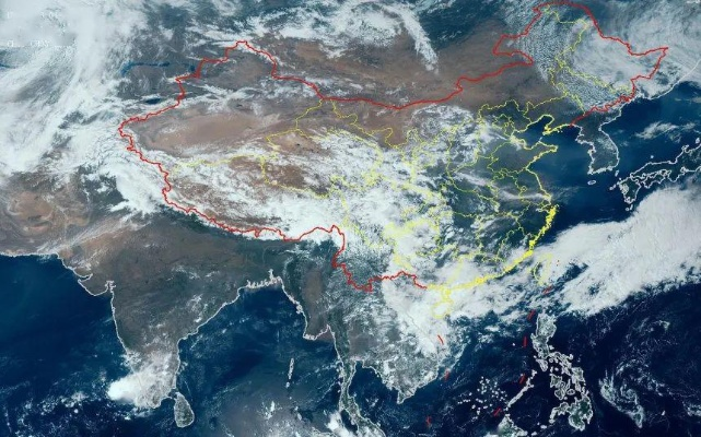 读懂苍穹的语言,24小时天气云图实况,带你看见时间的呼吸 读懂苍穹的语言,24小时天气云图实况,带你看见时间的呼吸